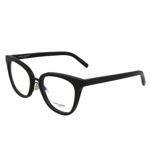 Saint Laurent Black Cat Eye Eyeglasses! - Picture 1 of 4